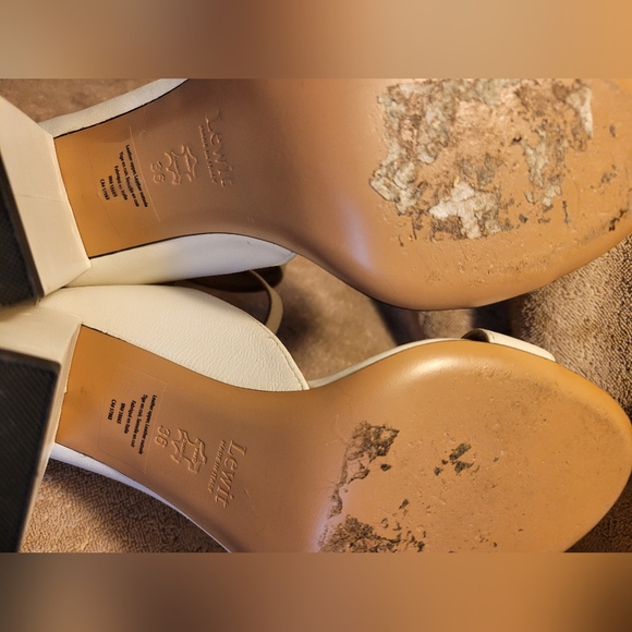 Lewit white heels made in Italy Size 36 / 5.5 - Picture 4 of 6